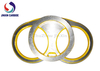 ZOOMLION DN180 DN200 DN230 DN235 DN260 Liga de carboneto de tungstênio placa de óculos e anel de corte