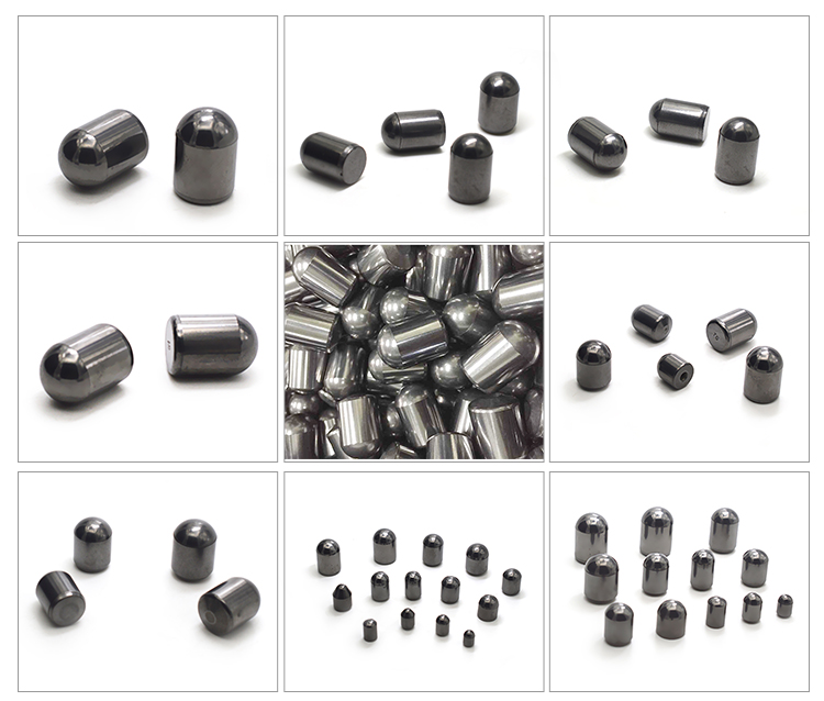 botão de carboneto de tungstênio