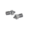 Bocal 0,2 da impressora 3D do carboneto de tungstênio, 0,3,0.4mm bocal rosqueado do carboneto da liga 90.5hra