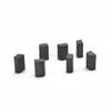 Barra/bloco pequenos de carboneto de tungstênio YG8, pontas de corte de alta precisão, tiras de carboneto de tungstênio