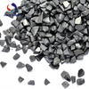 Grânulos de partículas de carboneto de tungstênio triturados em blocos de material virgem YG8 grão de carboneto de tungstênio para parte abrasiva 
